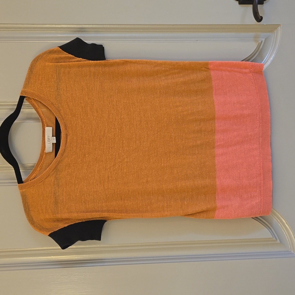 #1 Color block shirt